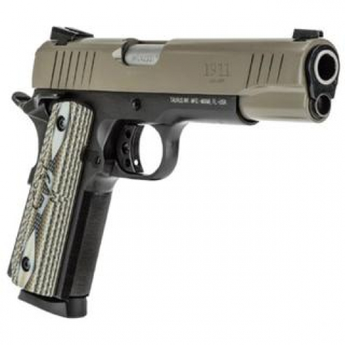 Taurus 1911 .45 ACP BluedK SAND CERAKOTE VZ GRIP 8RD