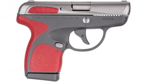 Taurus Spectrum .380 ACP 2.8 6/7RD Torch Red/Gray/SS