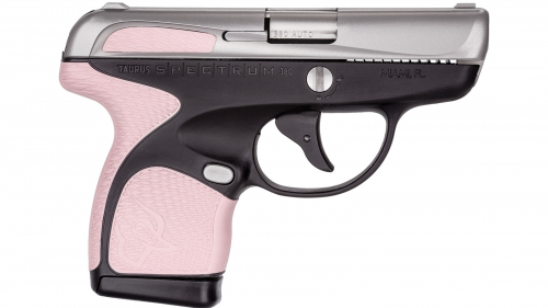 Taurus SPECTRUM .380 ACP 2.8 6/7RD Rose Quartz/Black/SS