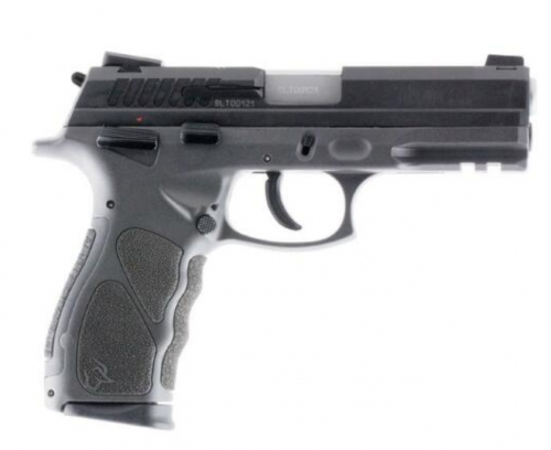 Taurus TH40  40 S&W Single/Double 4.25 15+1 Adjustable Backstrap Grip Gray Polymer Frame Black Matte Steel Slide