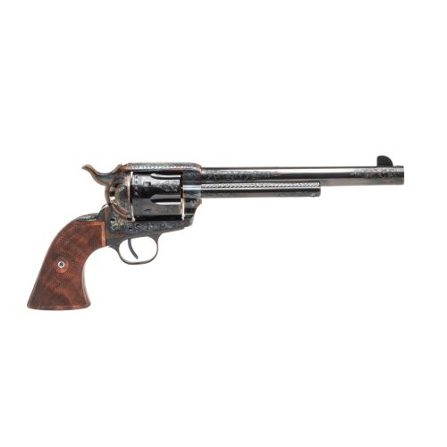 Standard Manufacturing SAA C Coverage Engraved 7.5 45 Long Colt Revolver