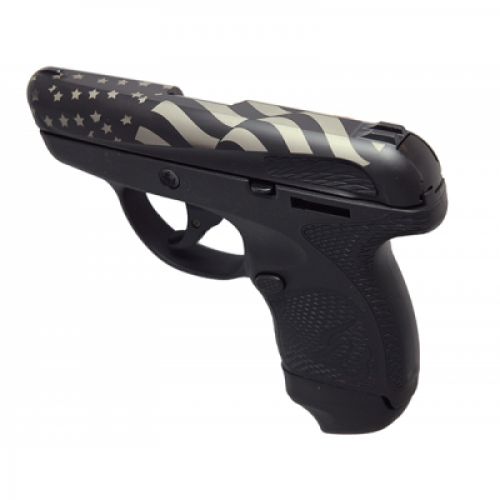 Taurus SPECTRUM .380 ACP 2.8 Black w/Laser Etched US Flag on Slide