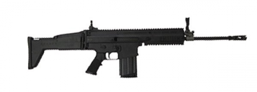 FN Scar 17S 16 Black 308 Win