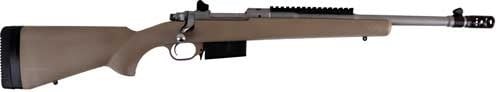 RUGER SCOUT 450 BUSHMASTER Flat Dark Earth STOCK W/MUZZLE BRAKE