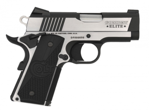 Colt Defender Combat Elite Series 9mm 3 Fiber Optic Front Sight G10 Grips 8+1