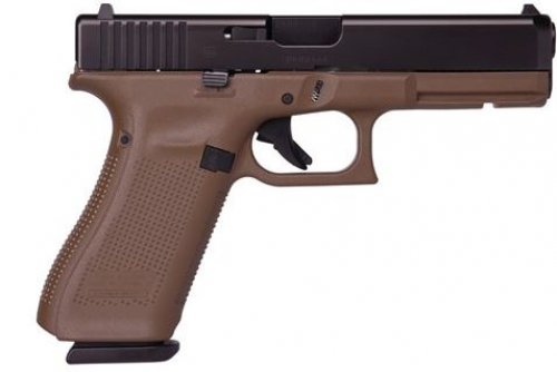 Glock 17 Gen 5 Flat Dark Earth 9MM 17+1 4.49 FS