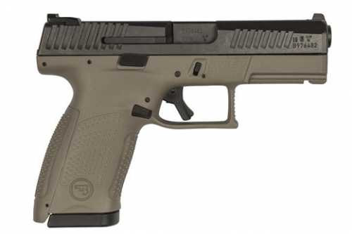 CZ P-10 C 9MM 4 COMPACT FDE NS AMBI 2 10RD