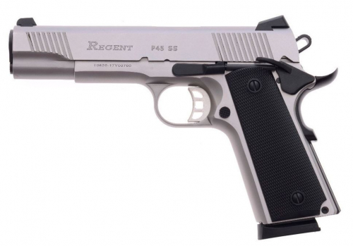 Tisas Regent 1911 P45 Stainless .45 ACP 8+1