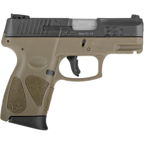 Taurus G2S 40 S&W 3.26 7+1 OD Green Black Carbon Steel OD Green Polymer Grip