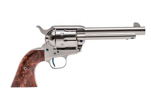 Standard Manufacturing SAA 45 Long Colt 7 1/2 Nickel Revolver