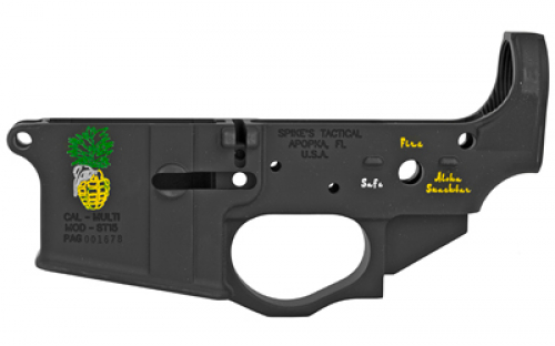 Spikes Tactical Pineapple Grenade Stripped AR-15 Lower Receiver