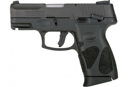 Taurus G2C 9mm Luger 3.20 12+1 Black Blued Stainless Steel Black Polymer Grip