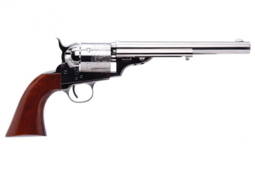 Cimarron 1872 Open Top Army Stainless 45 Long Colt Revolver