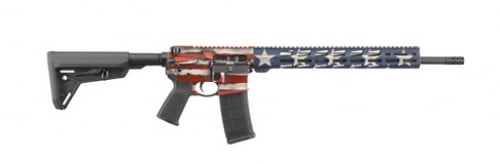 Ruger AR-556 MPR 5.56x45mm 18 American Flag Cerakote 30+1