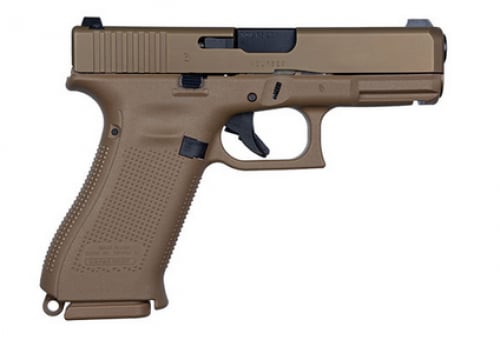 Glock G19X Compact Crossover USA Bronze/Coyote 17 Rounds 9mm Pistol