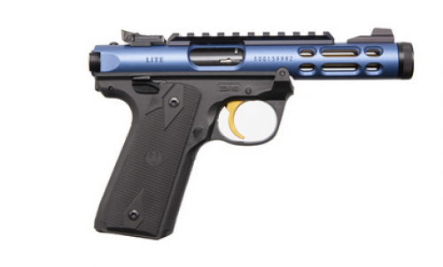 RUGER MKIV 2245 LT .22 LR 4B B GLD