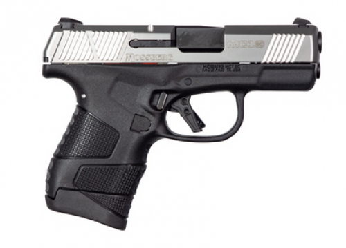 Mossberg & Sons MC1sc 9mm Luger 3.40 6+1 7+1 Matte Black Matte Stainless Black Polymer Grip