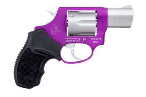 Taurus 856 Ultra-Lite Stainless/Violet 38 Special Revolver