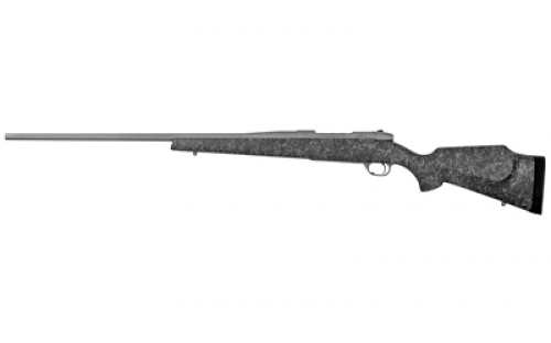 Weatherby Mark V Weathermark Tactical Gray/Gray Webbed 300 Weatherby Magnum Bolt Action Rifle