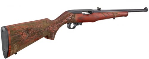 Ruger 10/22 Dragon .22 LR Red Lam 18.5 in. 10 Rd.