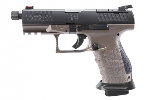 Walther Arms PQ M2 Q4 TAC 9MM COY 4.6 Threaded Barrel