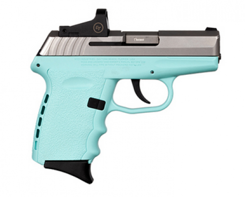 SCCY CPX-2 RD Sky Blue/Stainless 9mm Pistol