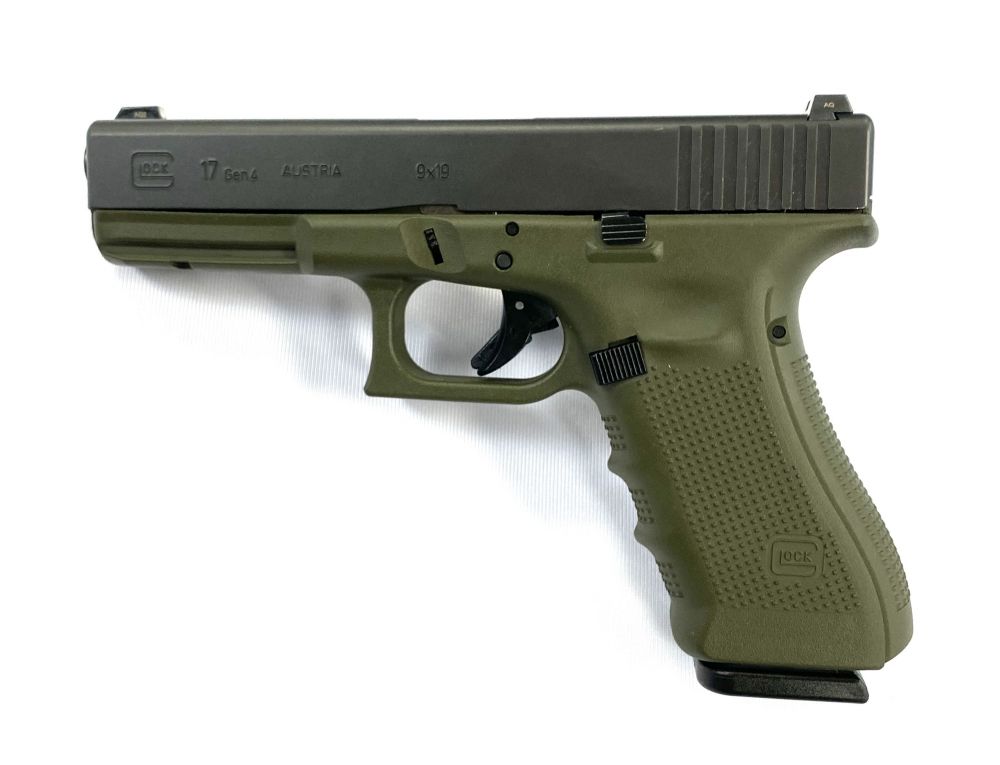 Glock 17 Gen4 OD Green Glock Night Sights PG1750703OD | 17+1