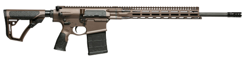 Daniel Defense - DD5 V5, 6.5 Creedmoor, 20 Barrel, MFR XS 15.0 M-Lok Rail, Mil_Spec Brown, 32-rd