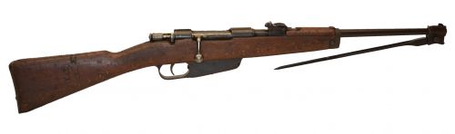 Used Surplus Italian M91 Carcano 6.5X52car 17.5 with Bayonet