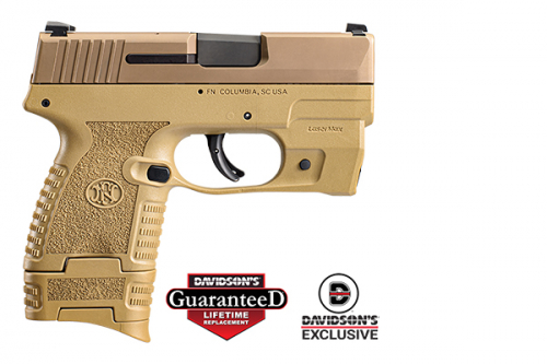 FN America 503 Flat Dark Earth Integral Light 9mm Pistol