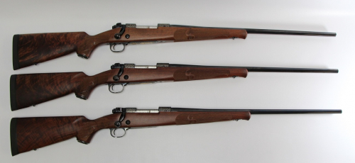 Winchester 70 Big Game Set of 3 Sn# 7MMSM010, 270SM010, 300SM010 *** NO BOX***