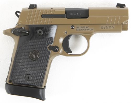USED SIG SAUER P938 EMPEROR SCORPION, 9MM