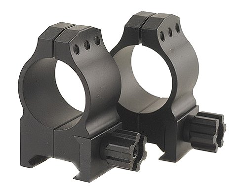 Warne Rings Tactical High 1 Diameter Matte Black