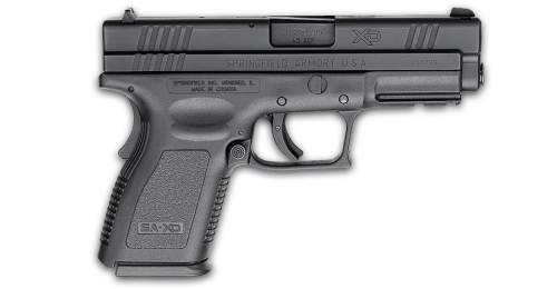 Springfield Armory XD9645SP06 XD Compact 45 ACP 4 10+1 Poly Grip Black