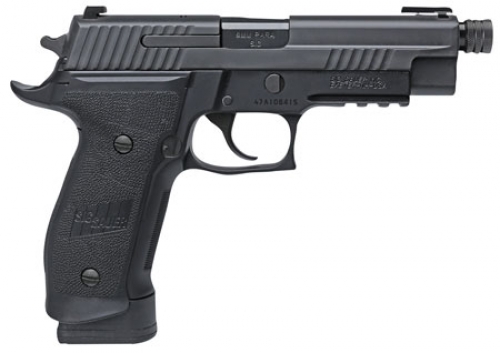 Sig Sauer P226 Tacops Single/Double Action 9mm 4.4 Threaded Barrel 10+1 Black Polymer