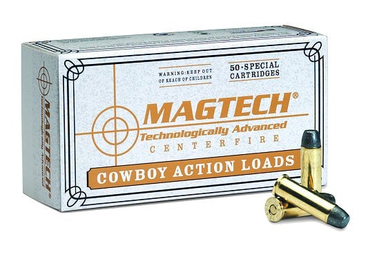 Magtech Cowboy Action 44-40 Win 200 gr Lead Flat Nose (LFN) 50 Bx/ 20 Cs