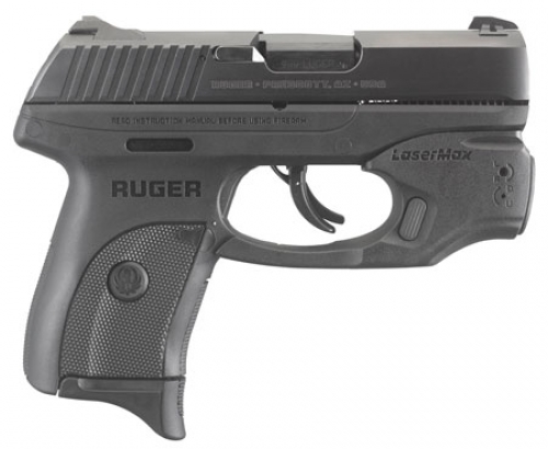 Ruger LC9s Standard with LaserMax GripSense Double 9mm Luger 3.12 7+1 Bla