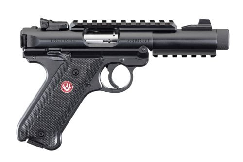 Ruger Mark IV Tactical .22 LR  10rd 4.4 Black Aluminum Grip