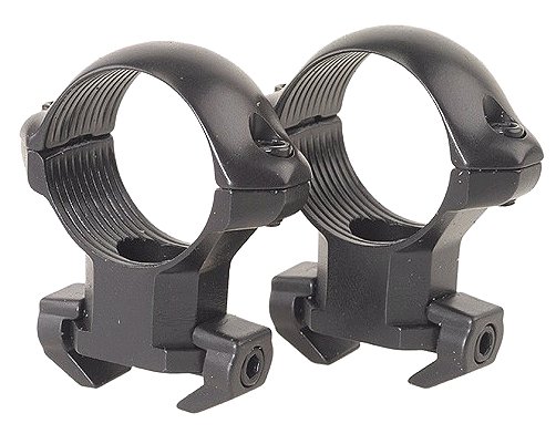 Millett 1 Medium Angle-Loc Rings w/Black Finish