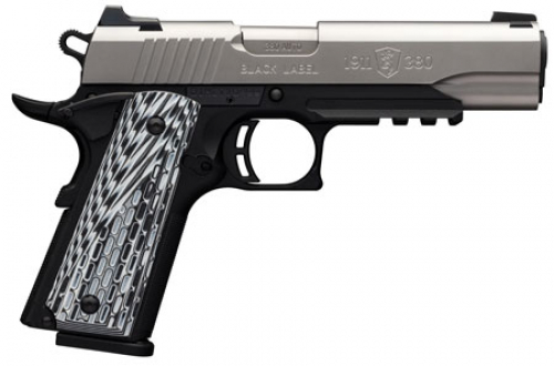 Browning 1911-380 Black Label Pro Compact with Rail Single 380 Automa