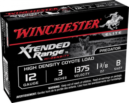 Winchester Supreme Extended Range High Density Coyote 12 Ga