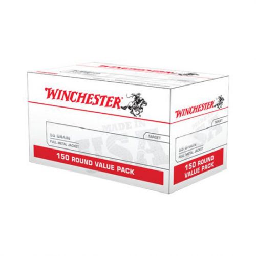Winchester USA White Box  223 Remington Ammo 55gr FMJ  150 Round Box