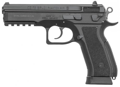 CZ-USA SP-01 Phantom Single/Double Action 9mm 4.6 10+1 Black Interchangeable