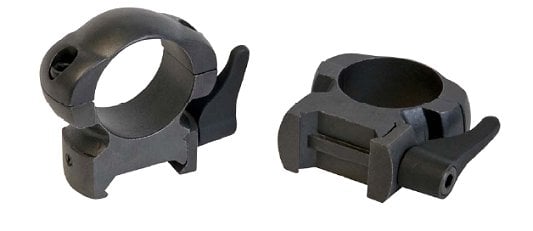 Weaver 30MM High Matte Leverlok Top Rings