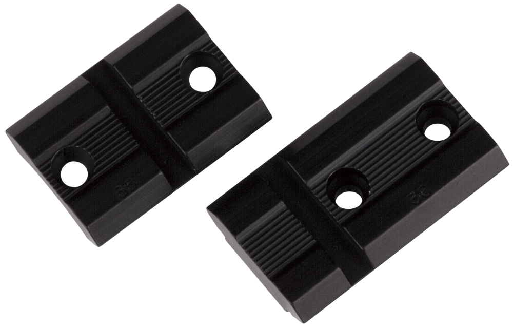 Weaver Matte Black Top Base Pair For Savage Bolt Action w/Ac