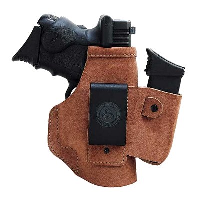 Galco Natural Suede Inside The Pants Holster For Glock 19/23