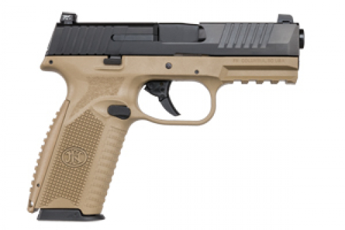 FN 509 9MM No Manual Safety 17R FDE/BLK LE