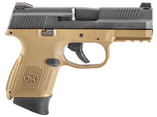FN FNS9C 9MM No Manual Safety 12/17R FDE/BLK