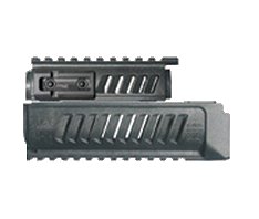 Fab Defense Black Upper/Lower Handguard Rail System For AK-4