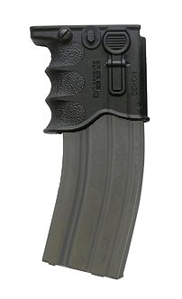 Fab Defense Front Grip & Magazine Coupler w/Black Finish